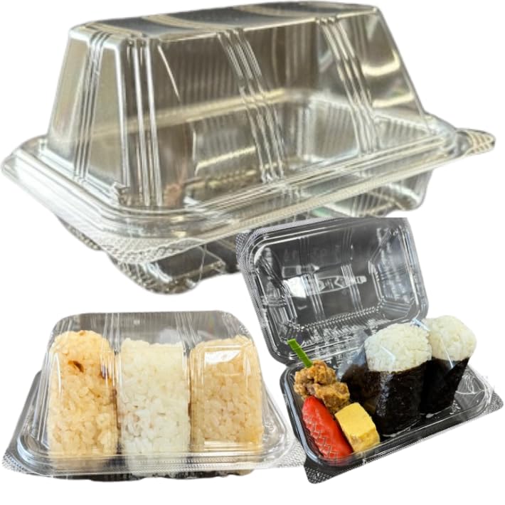 Amazon.co.jp: おにぎり縦型 3個入 OG100-3 おにぎり3個入 【50枚】147